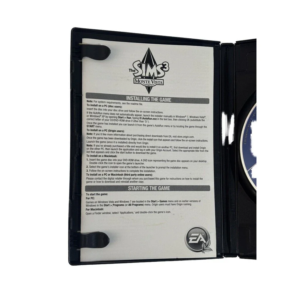 The Sims 3 Monte Vista PC Mac Complete in Box